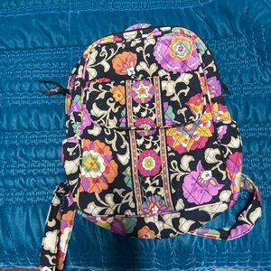 Vera Bradley back mini backpack - gently used